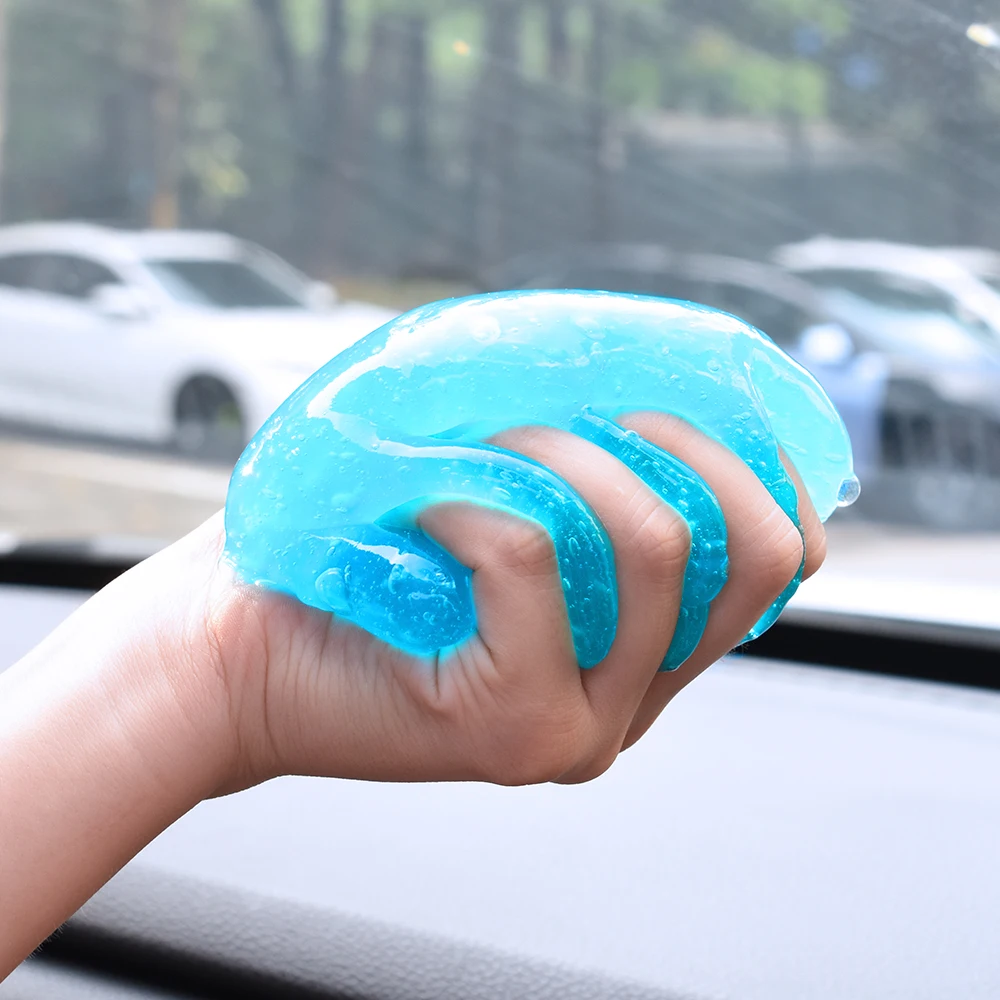 Car Cleaning Soft Glue Powder Cleaner Magic Cleaner Dust Remover Gel Home  Computer Keyboard Clean Tool Car Cleaning - AliExpress