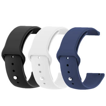 

For B57 Watchband Silicone Replacement Bracelet For B57 Smartwatch 16mm Sport Wristband of B57 Pure Color Belt