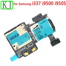 Оригинальная sim-карта для samsung Galaxy S4, i337, i9500, i9505, Micro SD, sim-карта, лоток, слот, держатель, считыватель, гибкий кабель