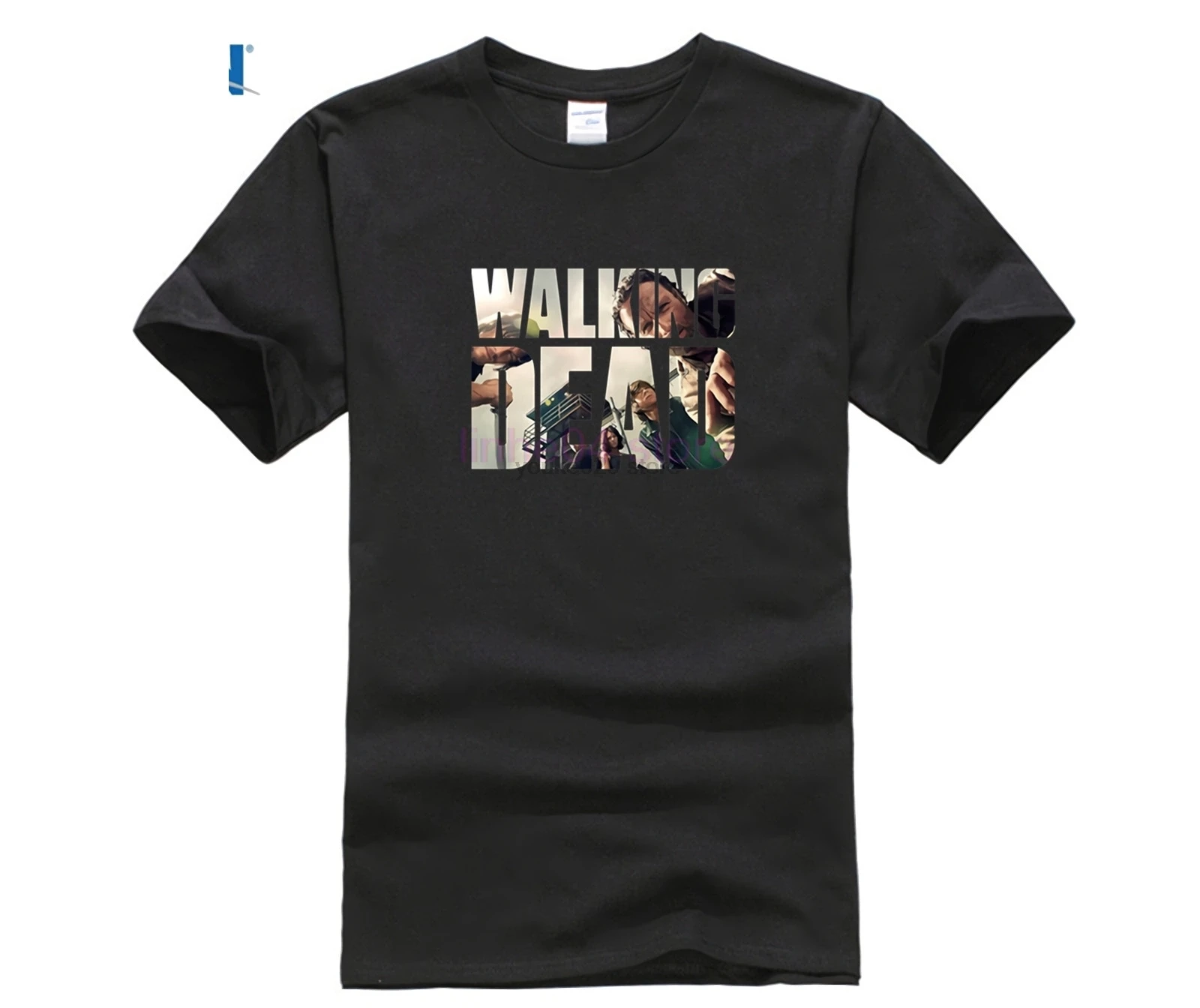 2019 Summer New Arrival The Walking Dead Men T-Shirt Casual Movie T Shirt Personalized Tops Tees Plus Size 3XL Hiphop Streetwear | Мужская