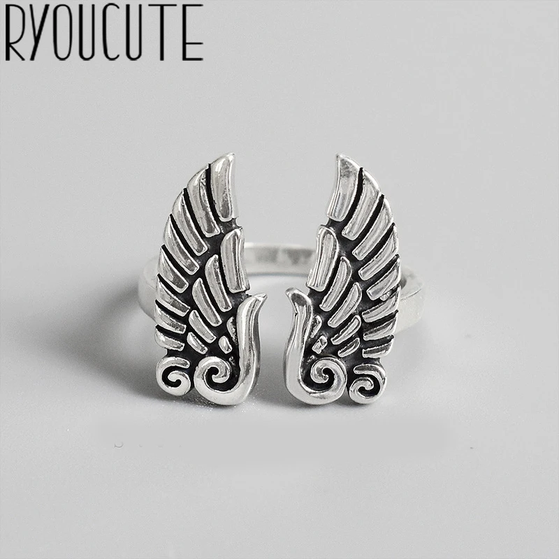 Bijoux 2020 простой стиль Серебряный цвет большие кольца Крылья для женщин Подарки