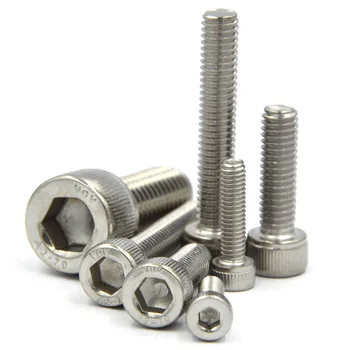 

304 stainless steel socket head cap screw DIN912 socket head cap screw M1.4/1.6/2.0/2.5