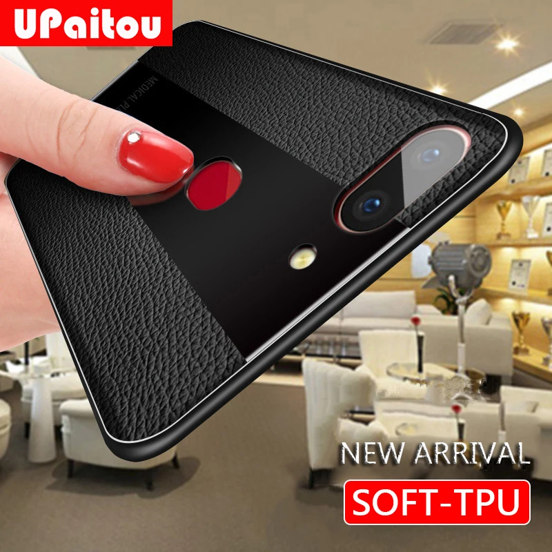 UPaitou Case for OPPO R17 Pro R15 R15X Anti Fingerprint Business Ultra Thin TPU Cover For Oppo R17Pro Phone Back |
