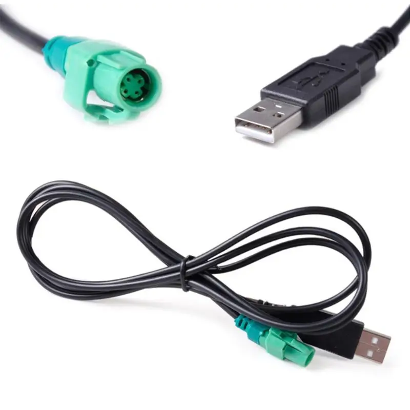 Круглый 4-контактный разъем для USB переключатель жгута кабеля адаптера для Bora Sagitar