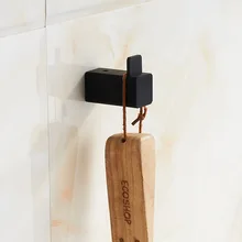 Vidric ванная комната черная резиновая краска пальто Крючки простой личности гостиная вход ванная комната крючок