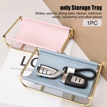 

Stainless Steel Towel Tray Storage Tray Dish Plate Tea Tray Fruit Trays Cosmetics Jewelry Organizer Iron Art Key Rack