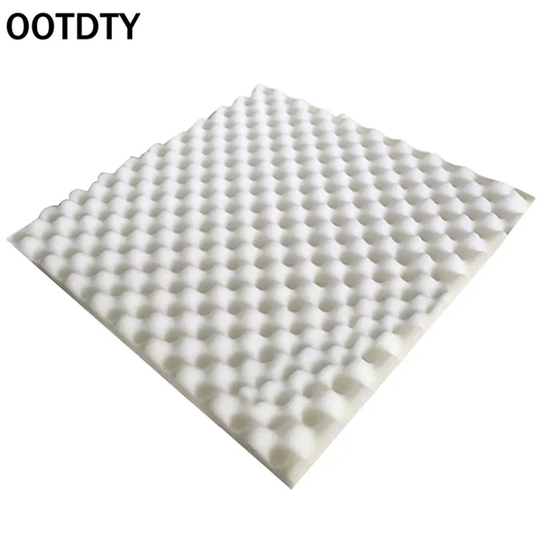 OOTDTY высокой плотности 50x50x3 см яйцо Звукопоглощающая Звукоизоляционная студийная пена панель плитка