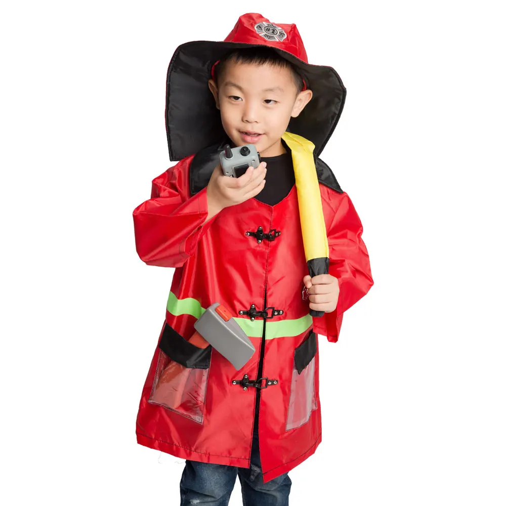 Umorden/детский Пожарный костюм; Детский костюм для костюмированной вечеринки; детский сад; комплект для ролевых игр; Комплект для мальчиков; Вечерние платья на Хэллоуин