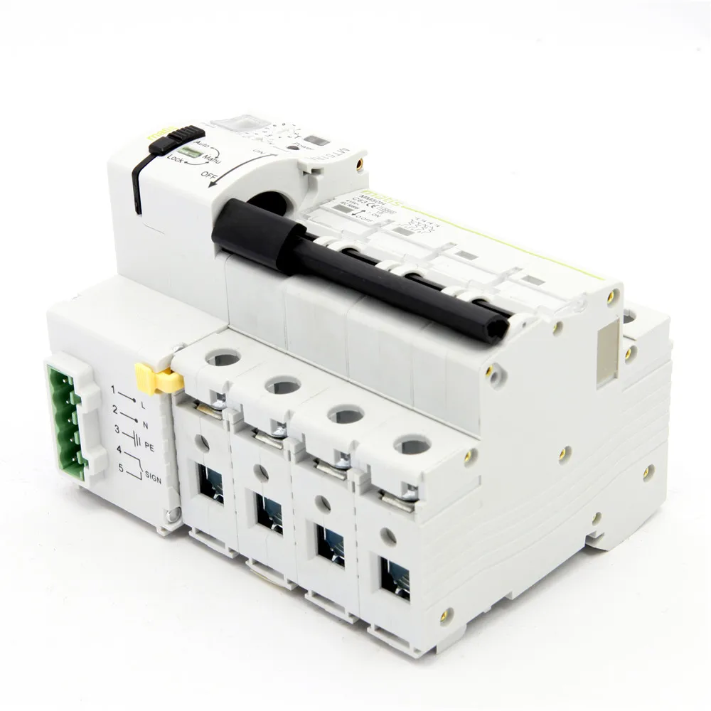 Matismart MT51RA повторный выключатель 4P mcb 63a