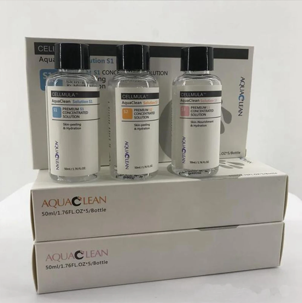 Aqua Clean Peeling Solution 50ml Hydro Serum For Hydrogen Hydro Dermabrasion Skin Care Machine(50ml=800ml)