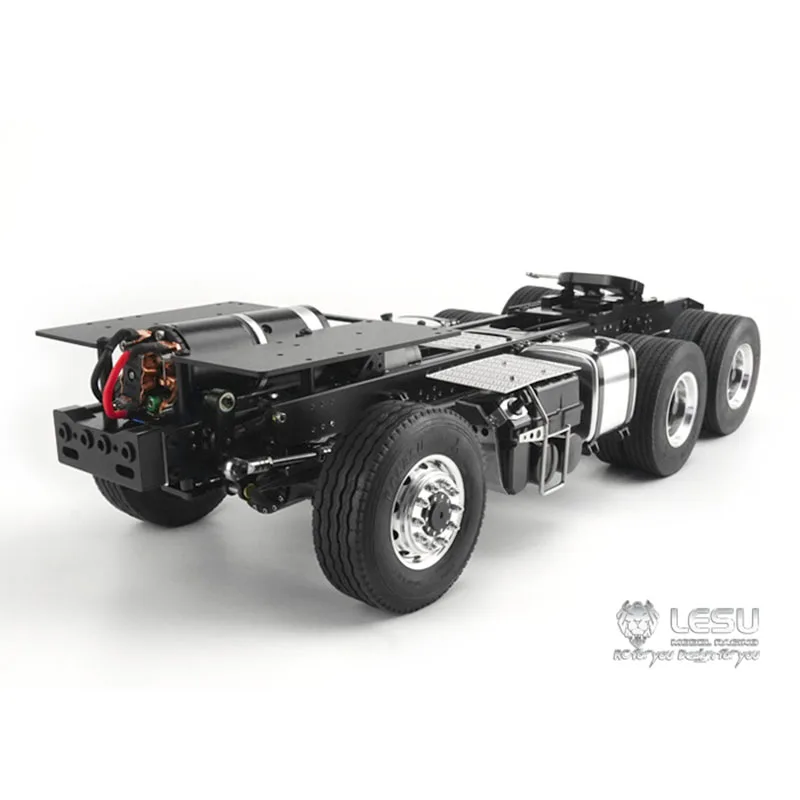 Металлическое шасси LESU Benz 6x6 1/14 для радиоуправляемого трактора TAMIYA 1851