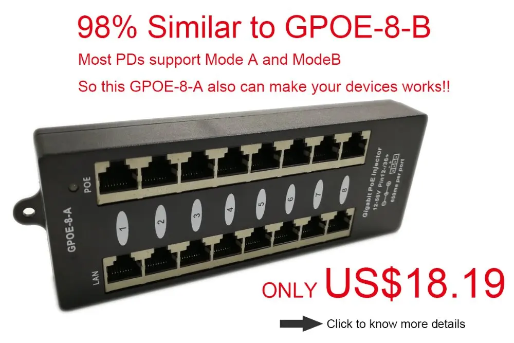 8 port gigabit A