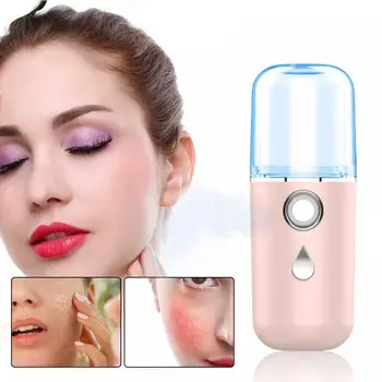 

Face Steamer Portable Nano Mister Face Sprayer Humidifier Mist Usb Sprayer Charging Moisturizing Atomization L7Z6