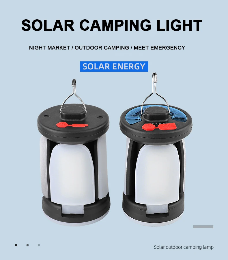 Lanterne De Camping Rechargeable ABS - Lampe Extérieur, étanche ?