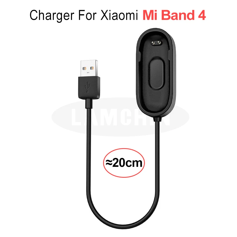 Smart Wristband Accessories For Mi Band 2 3 4 USB Dock Charger Cable Replacement Cord Charger Adapter For Xiaomi Mi Band 2 3 4