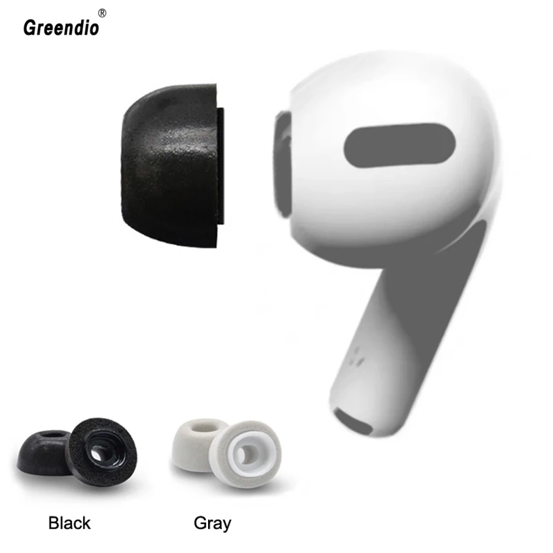 Шумоизолирующие насадки из пены с эффектом памяти для Airpods Pro сменные чехол