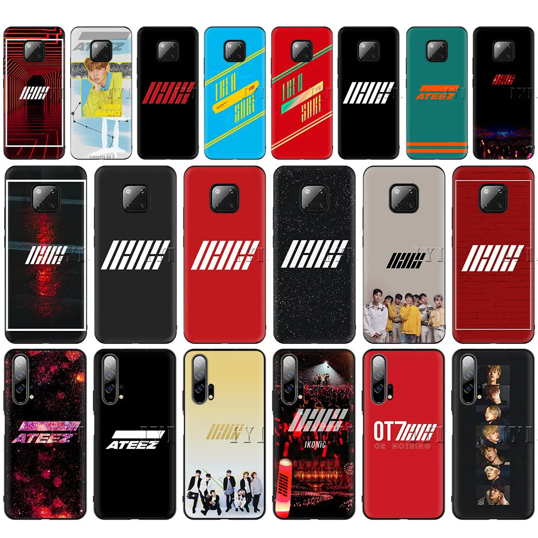 Мягкий силиконовый чехол для телефона ATEEZ K Pop huawei P8 P9 Lite Mini 2015 2017 P10 P20 P30 Pro |