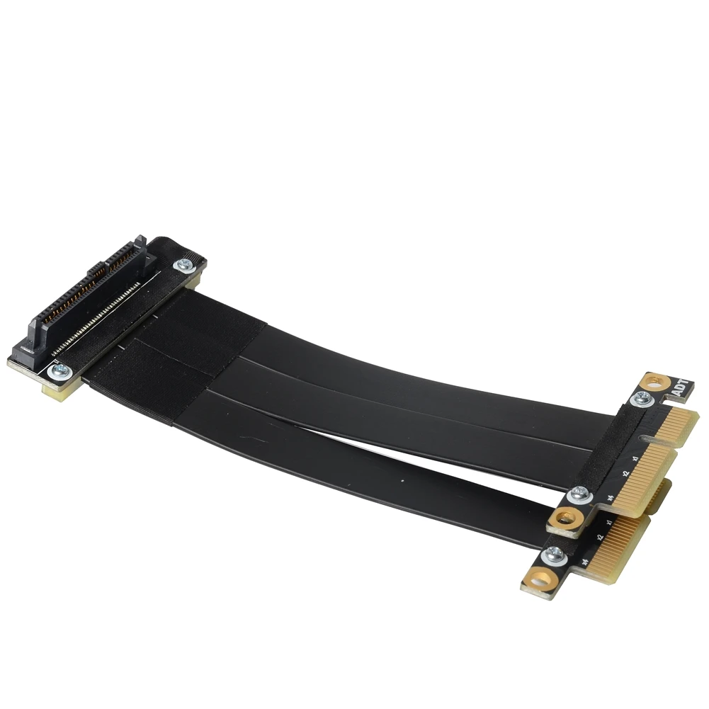 Nvme Duplo-porto Ssd Cabo U.2 u2 para Pci-e 3.0 Sff8639 Duplo-porto Nvme Pcie Cabo de Extensão - Imagem 2
