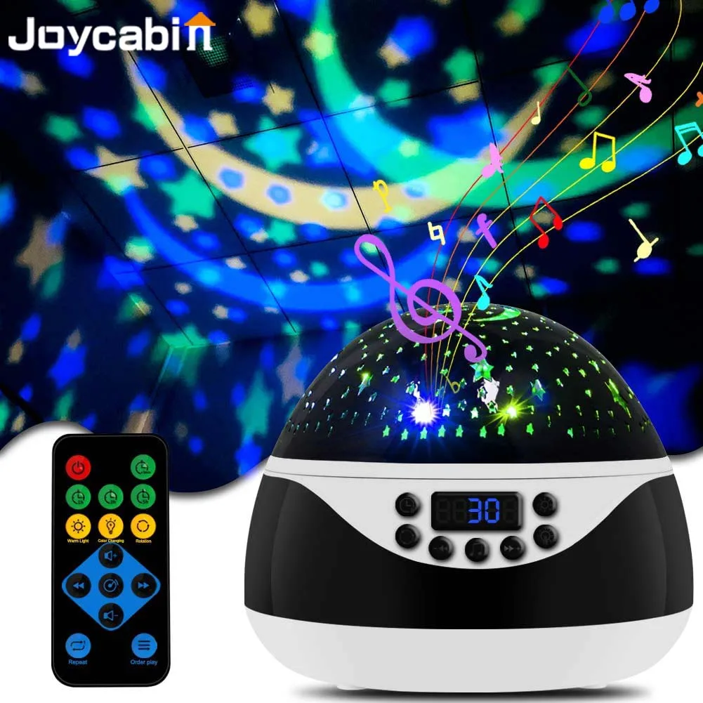 Проектор звездного неба Joycabin вращающийся светодиодный ночник планетарный