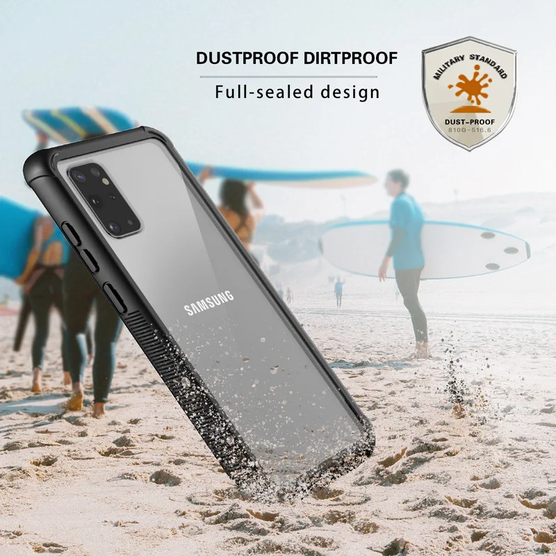 Shockproof Case for Samsung Galaxy S8 S9 S10 S20 Plus Ultra Full Body Case for Note 9 10 360 Protect Case Cover Screen Protector Shockproof Case for Samsung Galaxy S8 S9 S10 S20 Plus Ultra Full Body Case for Note 9 10 360 Protect Case Cover Screen Protector