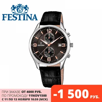 

Wrist Watch Festina f6855/7 with chronograph