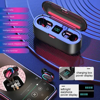 

Wireless Earbuds Headphones TWS BT5.0 Wireless Charging Case Binaural Stereo Earbuds Support iOS/Android Phones наушники#G20