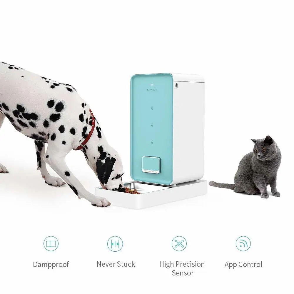 Умная кормушка для кошек Petkit автоматическая миска домашних животных таймер и