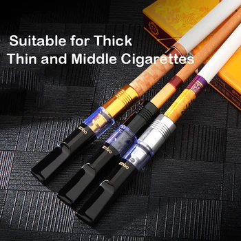 

Circulating cigarette holder filter can clean men's microporous filter, coarse, medium and fine branch three-purpose smoker