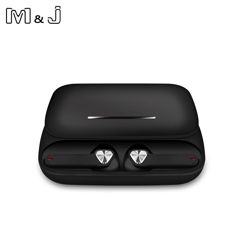 Беспроводные Bluetooth наушники M & J TWS с микрофоном и двойным