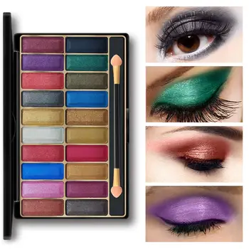 

20 Color Neon Shining Eyeshadow Palette Waterproof Smoky Eye Shadow Pallete Matt Powder Cosmetics Make up Palette Makeup party #