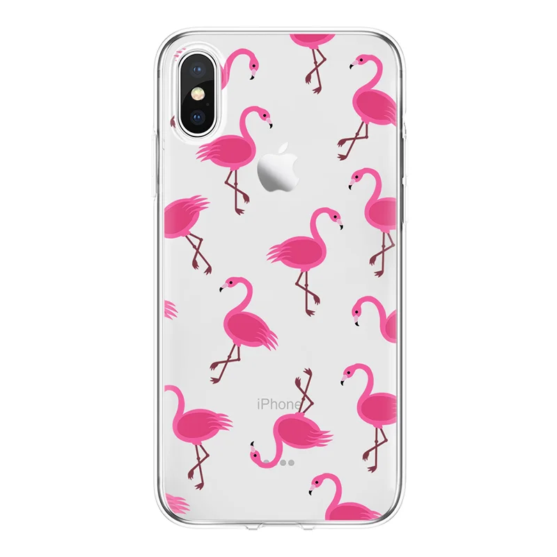 Чехол для Телефона iPhone 6s чехол из ТПУ X 4 4S 5 5S SE 2020 5C 6 7 8 Plus 12 11 Pro XR XS Max 7plus Funda|Бамперы|