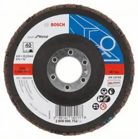 Лепестковый шлифкруг X551 Expert for Metal для домашнего инструмента Bosch (2 608 606 752) Оригинал
