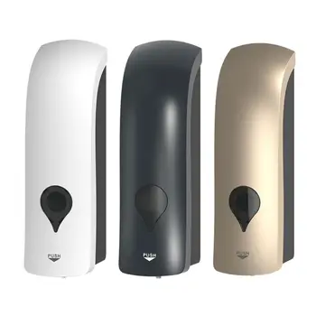 

Hand Soap Dispenser 300ml Manual Shower Gel Shampoo Sanitizer Dispenser