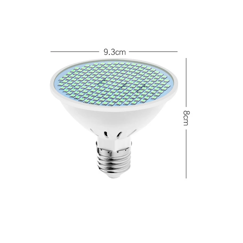 UV Disinfectant Light E27 LED UVC Light Bulb LED 60 80 126 200 300led Ultraviolet Sterilizer Lamp 110V 220V Germicidal Bulb