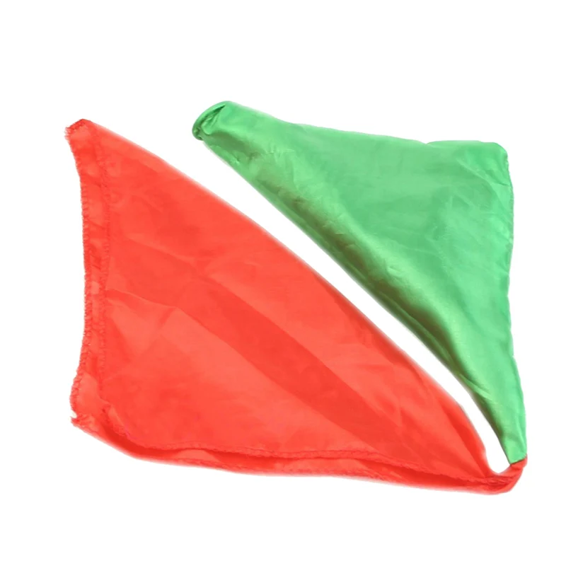 Four-color Silk Scarf Silk Scarf Color Change Simple Easy To Learn Magic Props Magic Toys Stage Performance