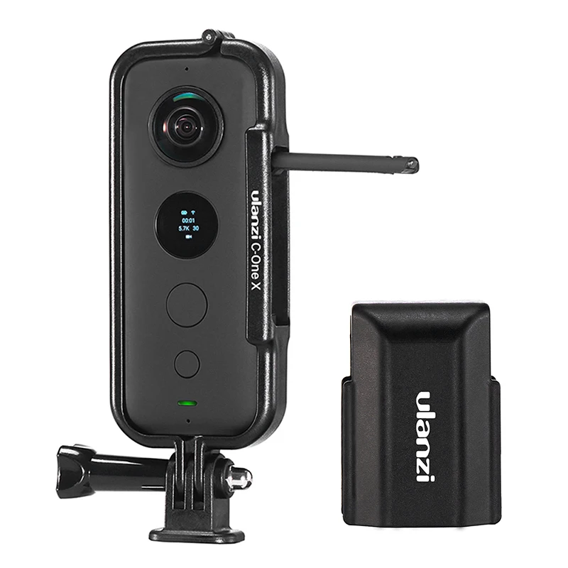 FFYY-Ulanzi пластиковый защитный чехол рамка для Insta 360 One X Корпус клетка с крышкой объектива камеры набор адаптеров для экшн-камеры