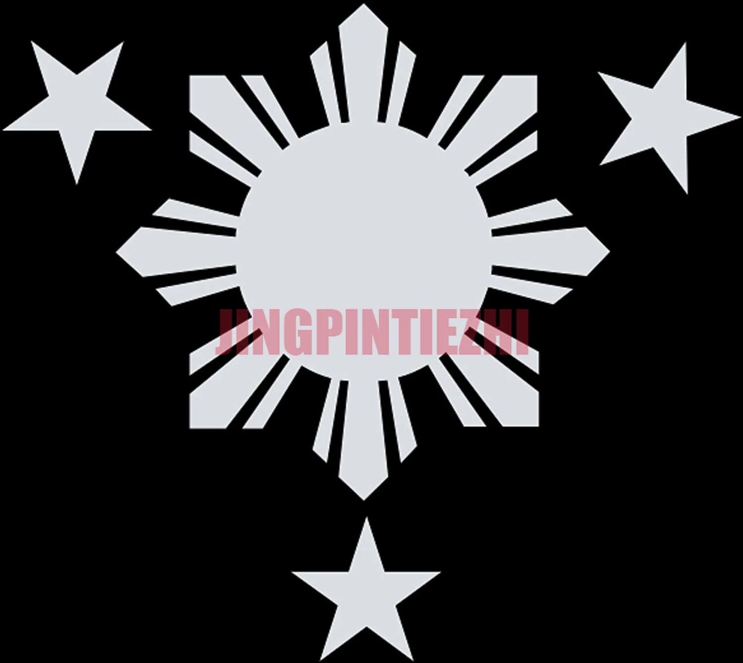 Car Stickers Vinyl Motorcycle Decal Car Window Body Black Philippines  Propan 3 Stars 1 Sun Flag Pc Side Fence Side Rear Truck - Car Stickers -  AliExpress