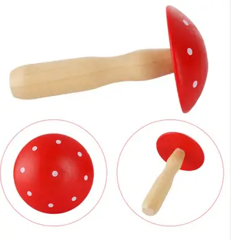 

Wood Darning Mushroom Darner Patching Tool Socks Pants Clothes Sewing Mending