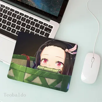 

Mini PC Gaming Mouse Pad Anime Demon Slayer Kimetsu No Yaiba Computer notebook Table Mat Fashion Coaster Non-slip