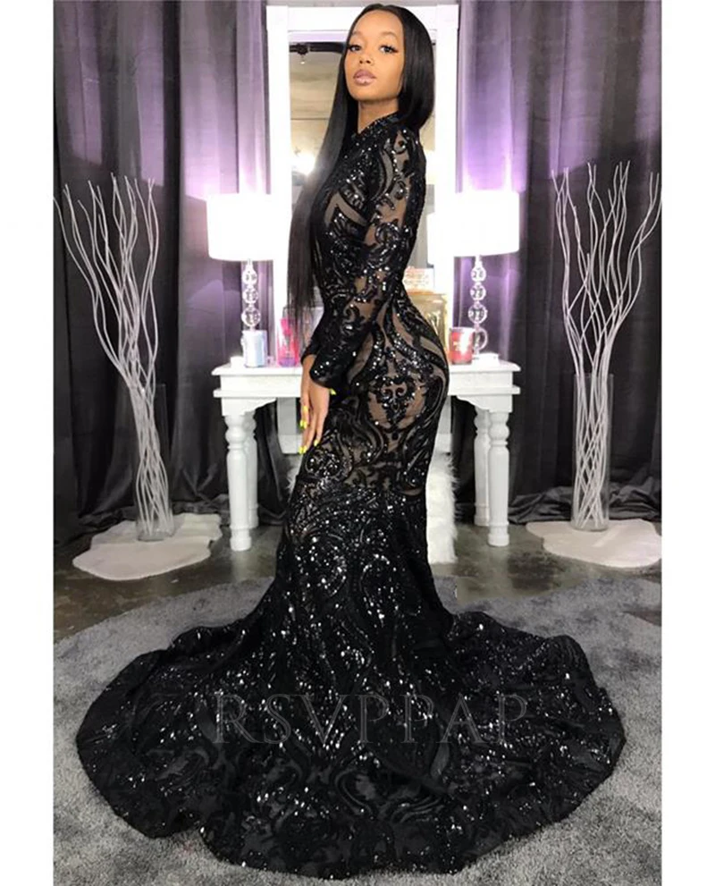 Long Prom Dress 2022 Stunning Glitter 