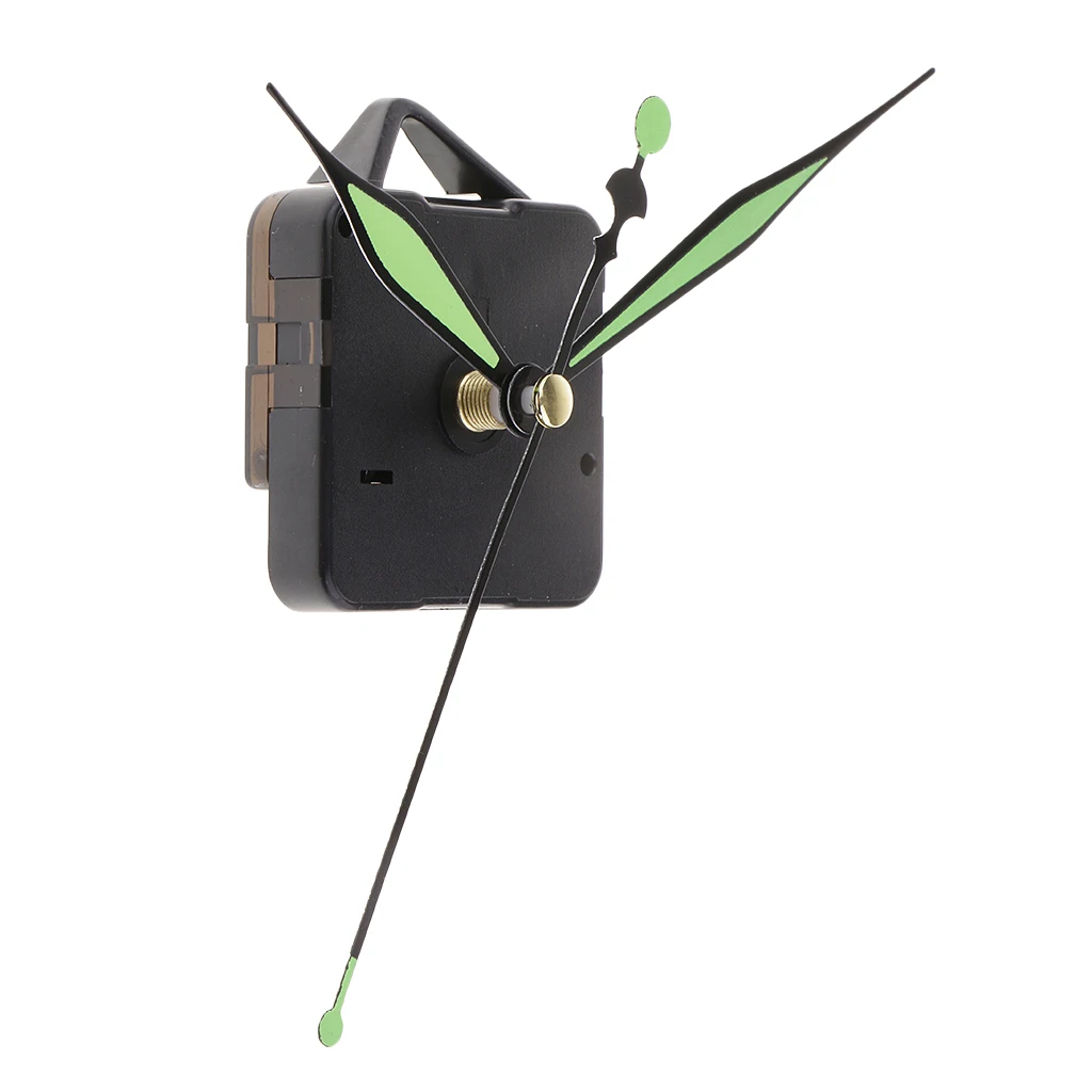 Complete Mini Quartz Clock Movement - Clock Repair Kit (2 Different Sizes and Style Pointer Set)