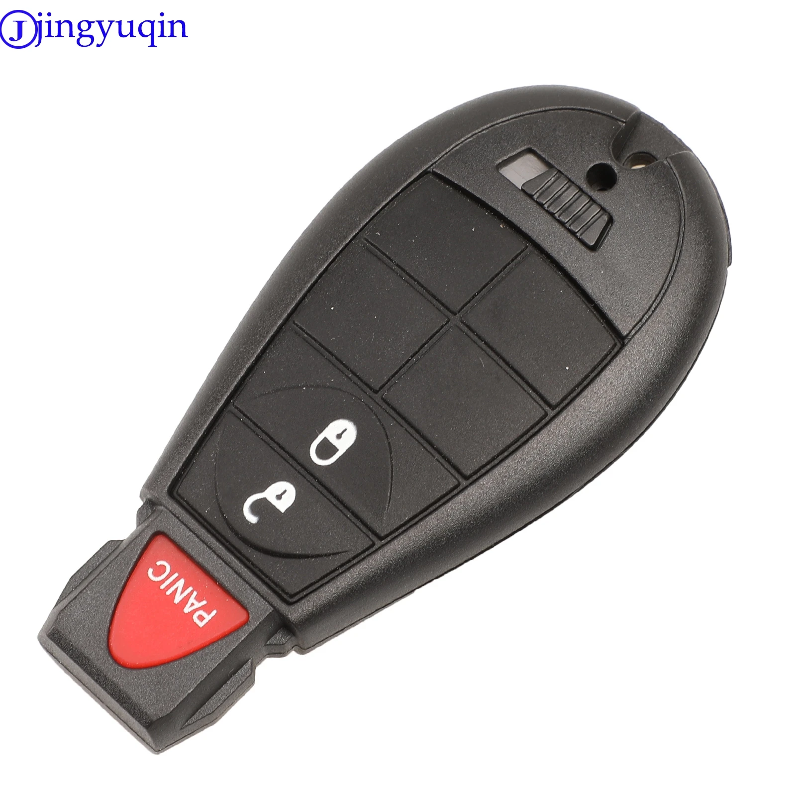 jingyuqin 10ps With Blade 3 4 5 6 7 Buttons Remote Smart Key Shell For Chrysler Jeep Grand Cherokee 2008- Fob Smart Key