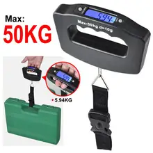 Electronic-Luggage-Scale Balance-Weighing Digital Lcd-Display Travel Backlight Portable
