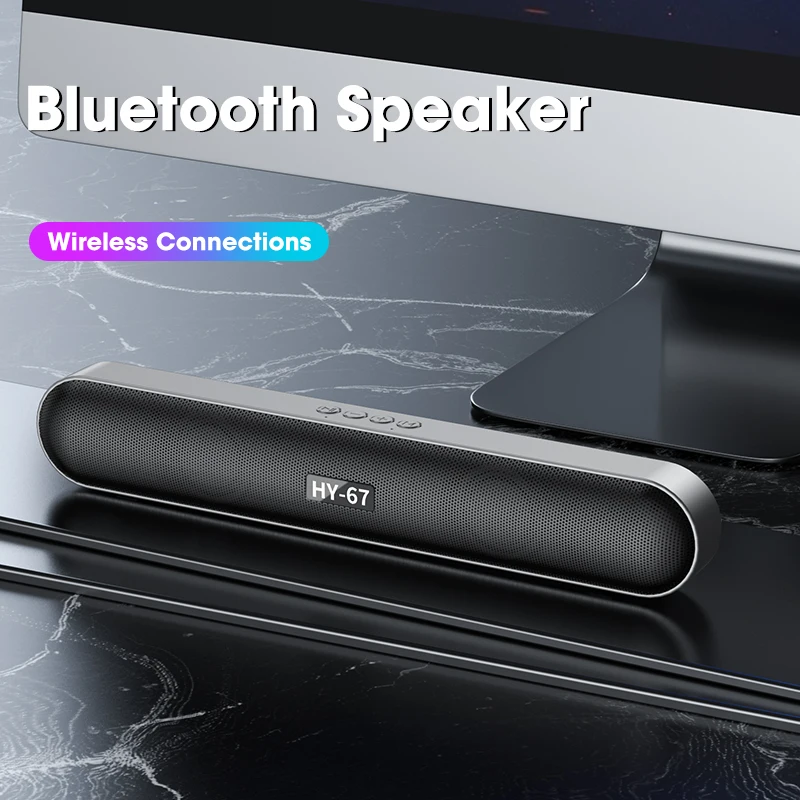 Bluetooth Speakers Laptop Stereo Sound Bar TV PC Computer Full Range Speaker Waterproof Subwoofer Soundbar caixa de som | Электроника