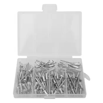 

120 Pcs Blind Rivet Aluminum Alloy Dome Head Opening K Type Rivet for Multi Purpose Resistant To Corrosion And Rust