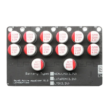 

5A Balancer 6S LiFePo4 Li-Ion Ver Battery Active Equalizer Balancer Energy Transfer Board Balance