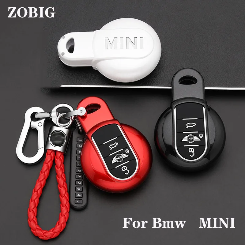 ZOBIG for BMW mini Key Fob Cover ABS Key Case Cover Protector