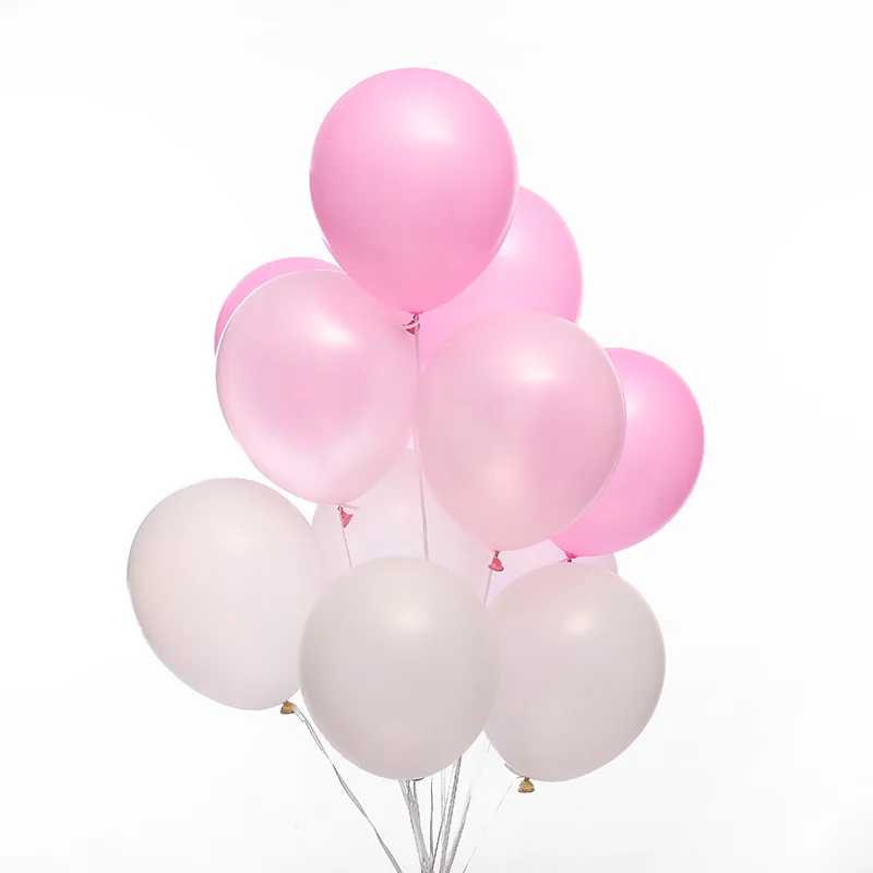

Cross Border for 30 a 12-Inch 2.8G Circle Pearly Lustre Rubber Balloons Birthday Wedding Party Advertisement Balloon