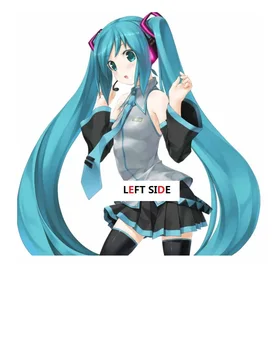 

LEFT SIDE Creative Car styling HD inkjet Japanese Anime Car Stickers Waterproof Accessories Decoration Car Protection Motorcycle