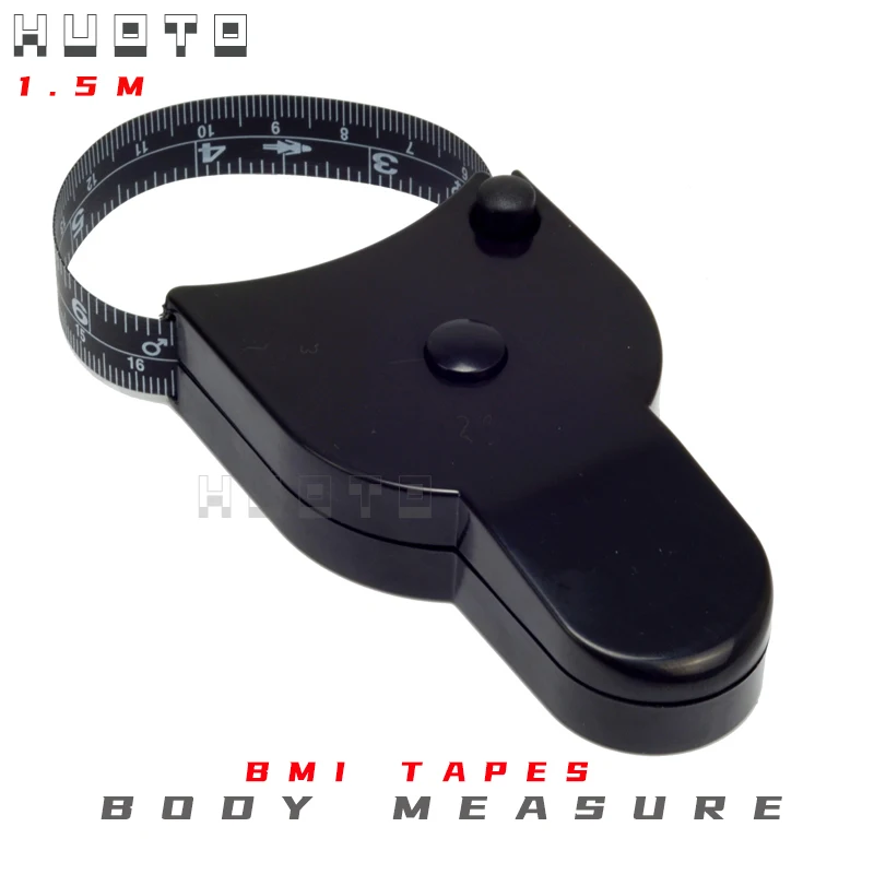 Pvc Body Measuring Tape Tester Pvc Body Fat Caliper Tape Measures 2pcs/set Black Aliexpress